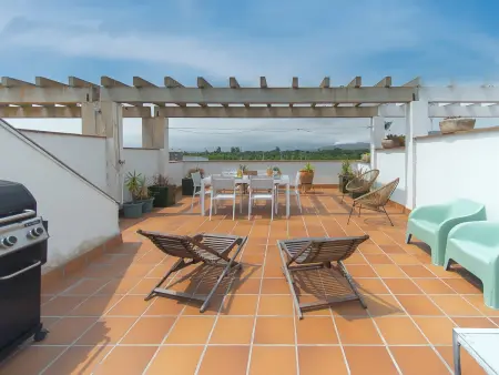 Appartement vue canal à Roses, 6 pers., terrasse & barbecue : photo 21