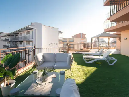Appartement 70 m² terrasse vue montagne - Roses : photo 22