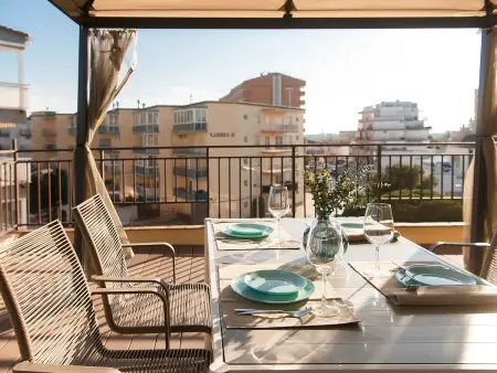 Appartement 70 m² terrasse vue montagne - Roses : photo 25