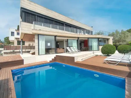 Location villa à Sant Feliu de Guíxols, Villa vue mer, piscine et clim - 10 pers.