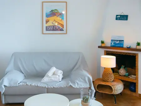 Appartement 60 m² vue mer avec balcon et barbecue : photo 14