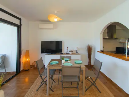 Appartement 60 m² vue mer avec balcon et barbecue : photo 15