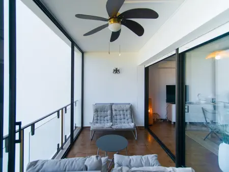 Appartement 60 m² vue mer avec balcon et barbecue : photo 20