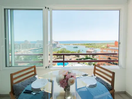 Studio vue mer 30m² avec terrasse à Roses : photo 6