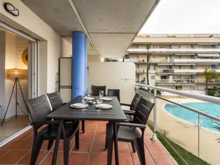 Appartement 6 pers. climatisé avec piscine à Roses : photo 2