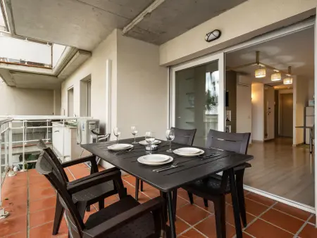 Appartement 6 pers. climatisé avec piscine à Roses : photo 3