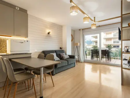 Appartement 6 pers. climatisé avec piscine à Roses : photo 13