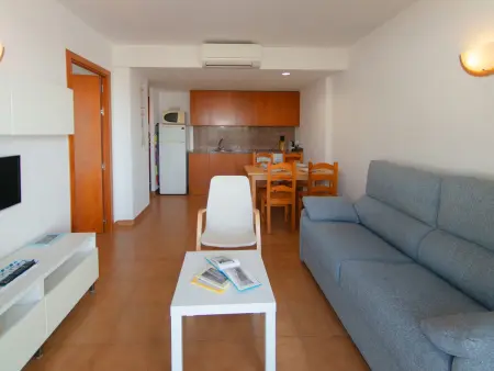 Appartement 4 pers. climatisé à L'Estartit, vue piscine : photo 4