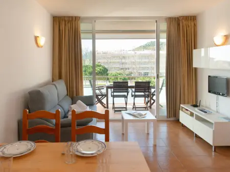 Appartement 4 pers. climatisé à L'Estartit, vue piscine : photo 12