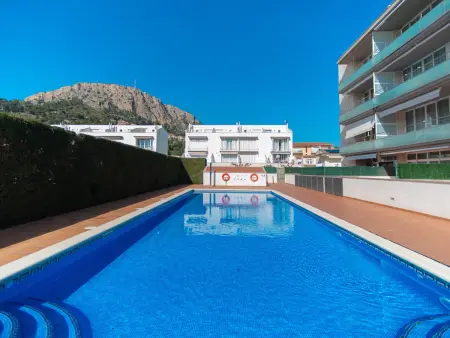 Appartement 4 pers. climatisé à L'Estartit, vue piscine : photo 21