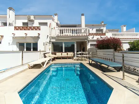 Villa 6 pers, piscine privée et terrasse vue canaux