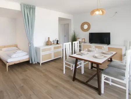 Appartement 2 chambres avec terrasse vue Roses : photo 6