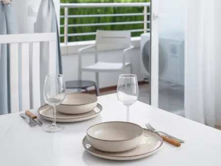 Appartement 2 chambres avec terrasse vue Roses : photo 16
