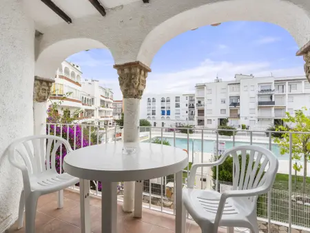 Appartement 50m² avec terrasse et parking à Empuriabrava