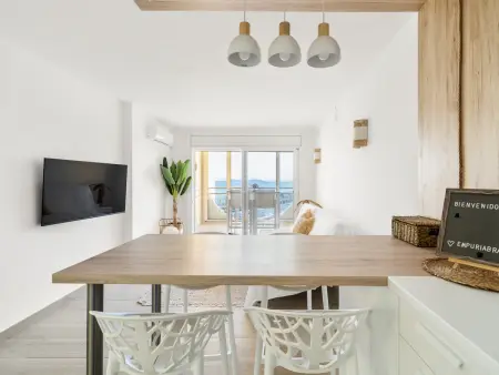Appartement moderne 65m² face à la mer - Empuriabrava : photo 8
