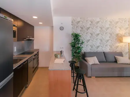 Appartement 6 pers. à Roses avec piscine et parking : photo 8