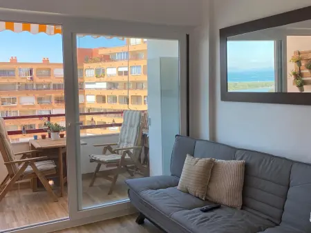 Studio 30 m² vue mer, piscine - Roses : photo 4