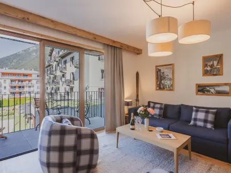 Appartement 68m² balcon sud - Centre Chamonix : photo 6