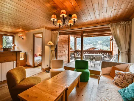 Appartement 75m² 6 pers. aux Gets, proche pistes : photo 1