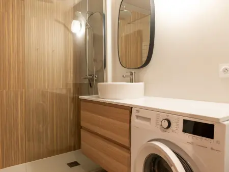 Duplex 6 pers. aux Carroz, cuisine équipée et mezzanine : photo 4
