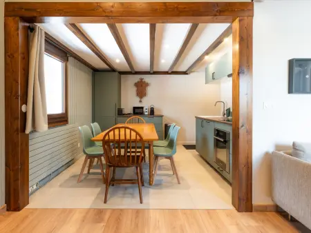 Duplex 6 pers. aux Carroz, cuisine équipée et mezzanine : photo 6