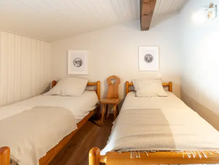 Duplex 6 pers. aux Carroz, cuisine équipée et mezzanine : photo 22
