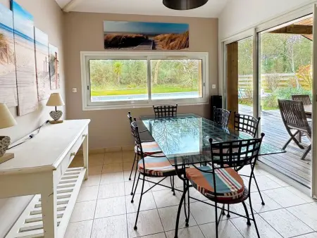 Villa rénovée 2025, 4 pièces, piscine privée à Moliets : photo 7