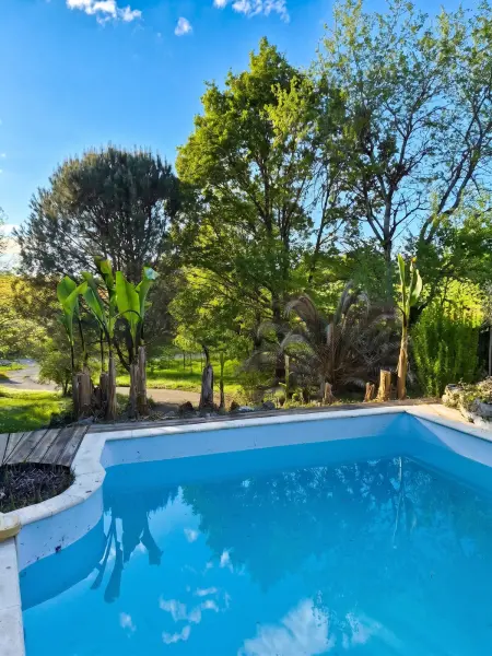 Villa avec piscine privée à eau salée à Montsoué, 190 m² : photo 14