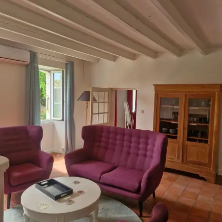 Maison plain-pied avec jardin clos à Villars-en-Pons, 4 personnes : photo 7