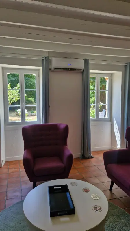 Maison plain-pied avec jardin clos à Villars-en-Pons, 4 personnes : photo 12