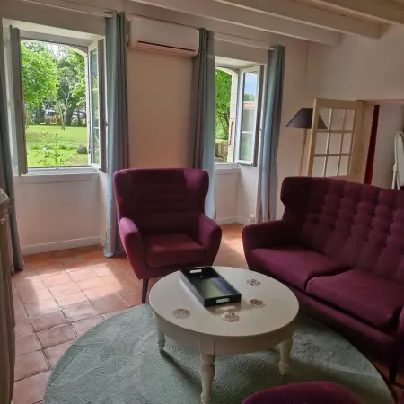 Maison plain-pied avec jardin clos à Villars-en-Pons, 4 personnes : photo 13