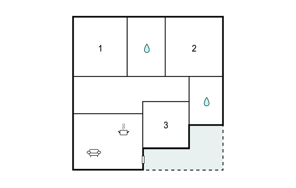 Maison 6 personnes avec piscine privée à Acquavella - Photo 19