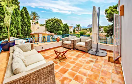 Maison méditerranéenne avec piscine et vue mer à Benissa : photo 2