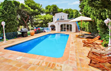 Maison méditerranéenne avec piscine et vue mer à Benissa : photo 10