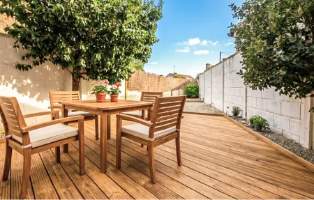 Maison 6 pers. à Sourdeval, jardin privé clôturé : photo 1