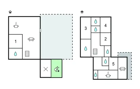 Maison 5 chambres, piscine et jardin à Castet-Arrouy : photo 23