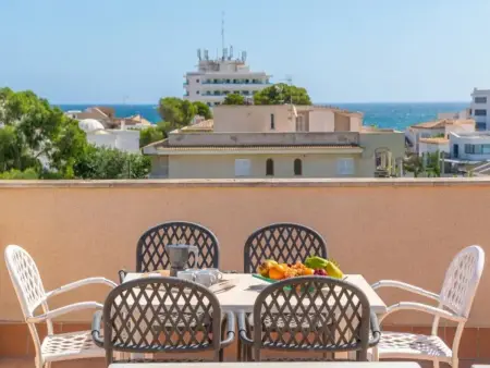 Appartement 4 pers. Can Picafort, terrasse mer et jardin : photo 1