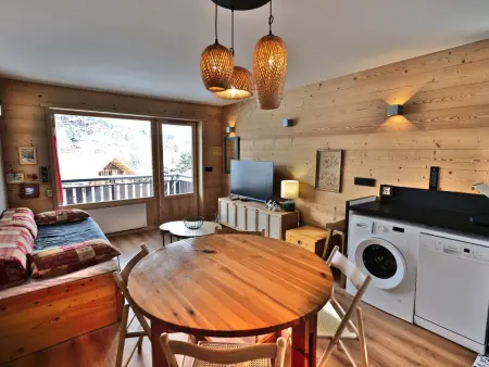 Studio cabine ski aux pieds au Grand-Bornand : photo 5