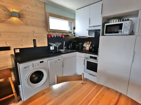 Studio cabine ski aux pieds au Grand-Bornand : photo 6