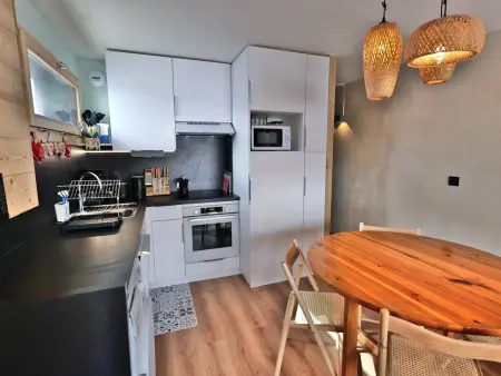 Studio cabine ski aux pieds au Grand-Bornand : photo 14