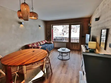 Studio cabine ski aux pieds au Grand-Bornand : photo 15