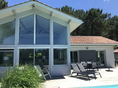Villa 8 pers. avec piscine chauffée à Moliets-et-Maa : photo 2