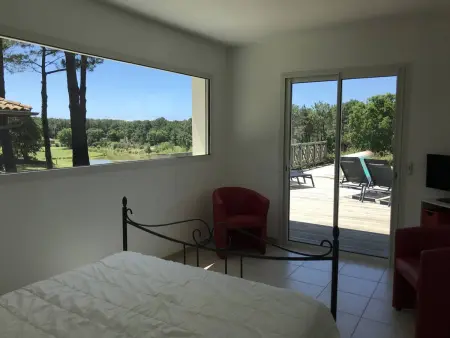 Villa 8 pers. avec piscine chauffée à Moliets-et-Maa : photo 9