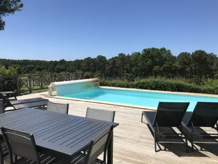 Villa 8 pers. avec piscine chauffée à Moliets-et-Maa : photo 15