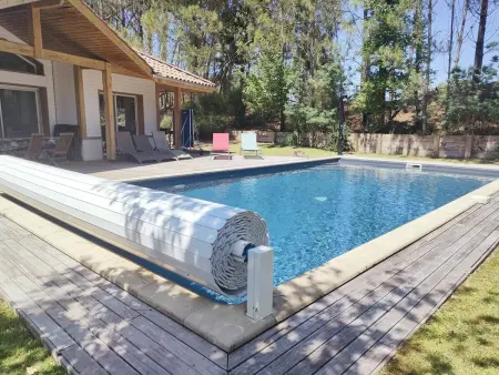 Location villa à Moliets et Maa, Villa avec piscine privée chauffée - 10 pers.