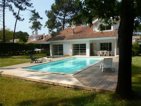 Location villa à Moliets et Maa, Villa avec piscine privée - 10 pers.