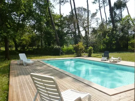 Villa 5 chambres piscine privée à Moliets-et-Maa : photo 14