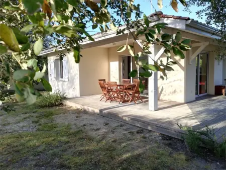 Location villa à Moliets et Maa, Maison de charme avec wifi - 8 pers.