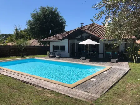 Location villa à Moliets et Maa, Villa avec piscine et Wifi - 10 pers.