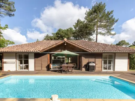 Location villa à Moliets et Maa, Villa avec piscine, animaux acceptés - 6 pers.